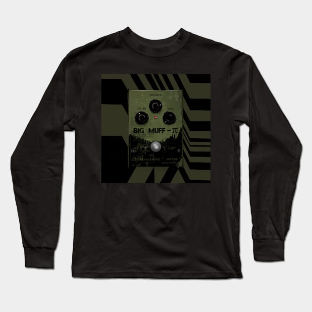 The Fuzz Pedal Who Shall Not Be Named Due To "Copyright Concerns" Long Sleeve T-Shirt by Tiny Little Hammers